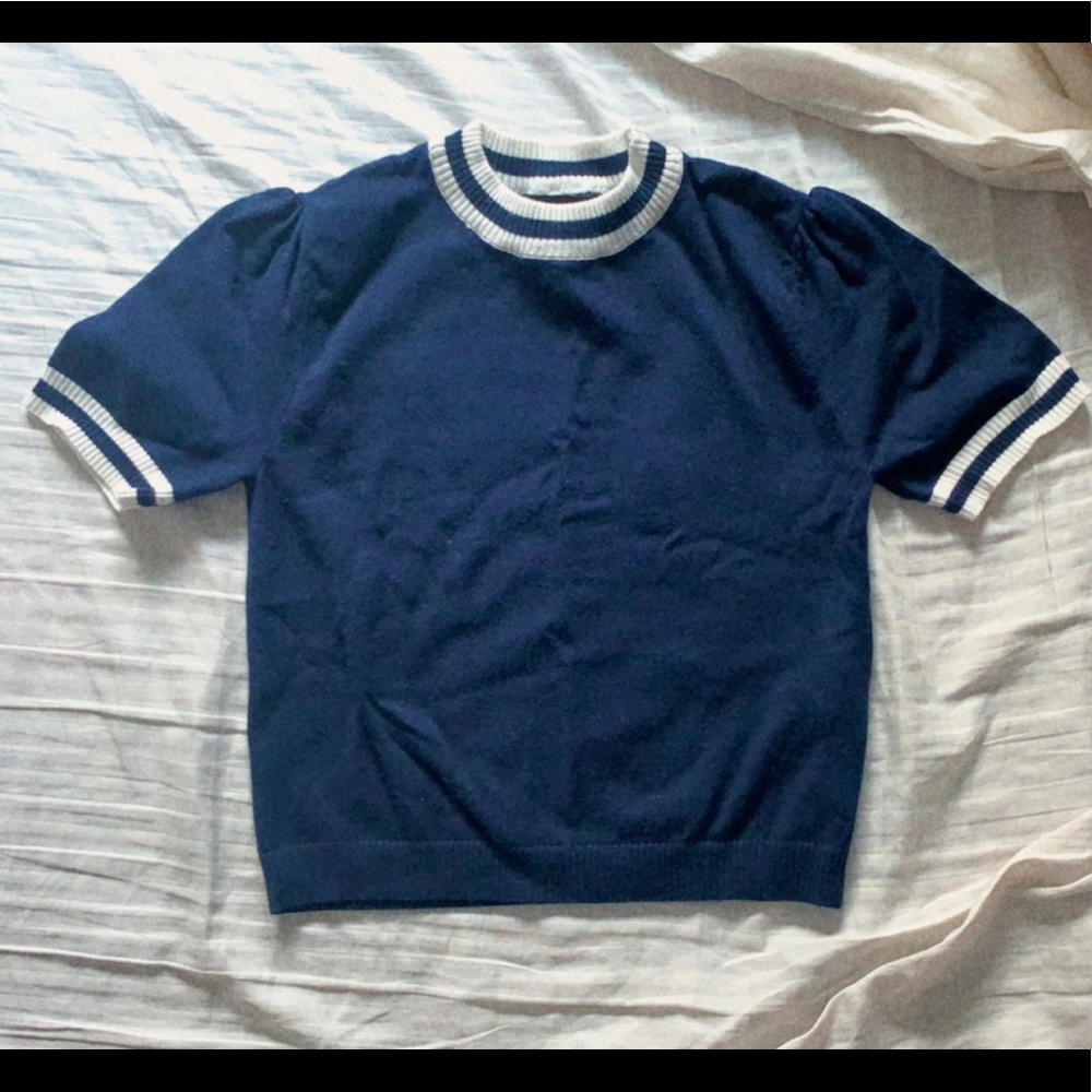 Dark blue sweater shirt
